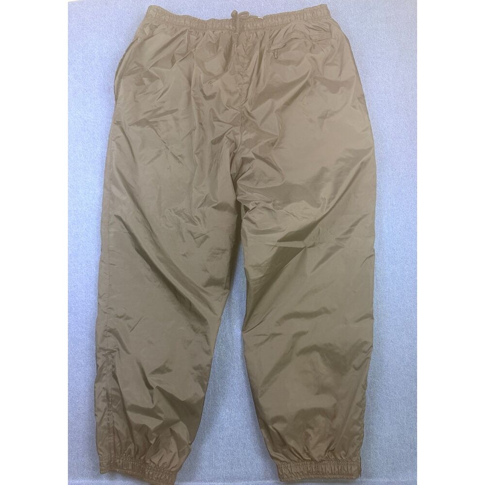 Athletic Works Men’s XL Black Nylon Windbreaker Track Pants Mesh Lined